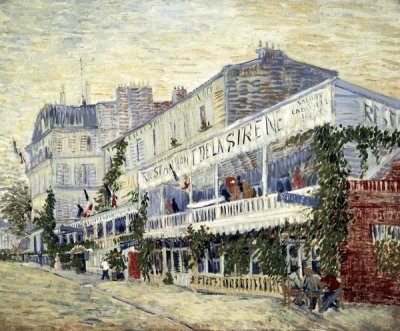 Vincent Van Gogh - Restaurant de la Sirene at Asnieres 1887