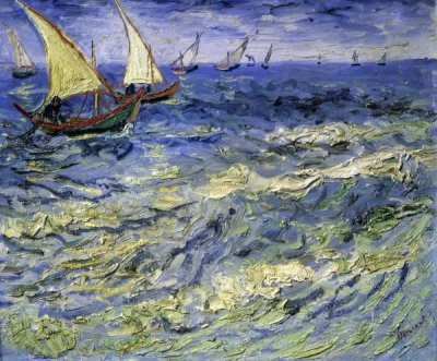 Vincent Van Gogh - Seascape at Saintes-Maries-De-La-Mer