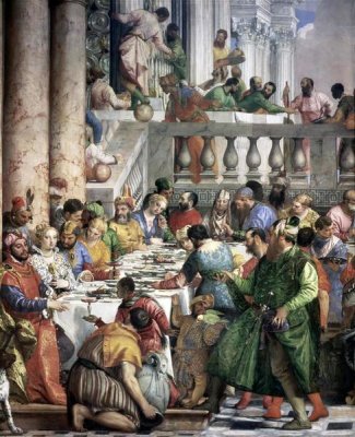 Paolo Veronese - Marriage at Cana (Detail)