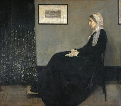 Portrait of The Artist's Mother (Arrangement In Gray and Black No.1)