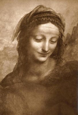 Leonardo Da Vinci - Portrait of St. Anne
