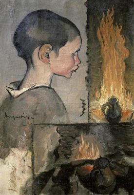 Louis Anquetin - Profile of a Child (Profil d'Enfant)