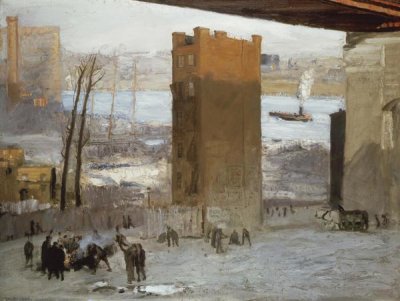 George Bellows - The Lone Tenement