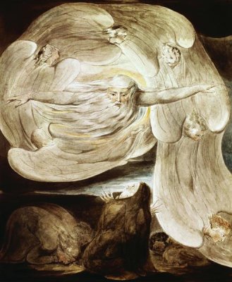 William Blake - Job and the Whirlwind