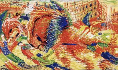 Umberto Boccioni - The City Rises