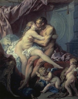 Francois Boucher - Hercules and Omphale