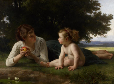 William-Adolphe Bouguereau - Mother and Child (II)