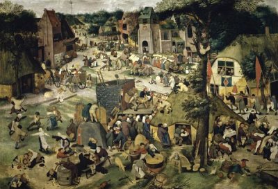 Pieter Bruegel the Elder - Village Celebration (I)