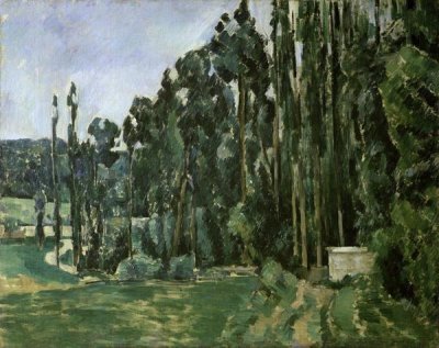 Paul Cezanne - The Poplar Trees