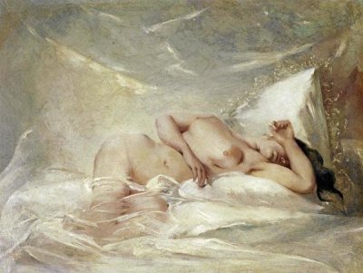 Charles Chaplin - Reclining Nude