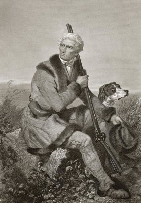 Alonzo Chappell - Daniel Boone, American Frontiersman