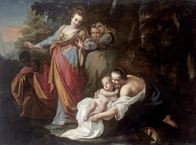 Gianbettino Cignaroli - The Finding of Moses