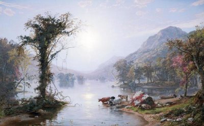 Jasper Francis Cropsey - Autumn Lake