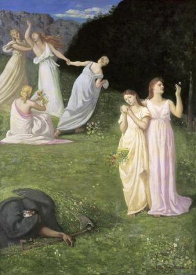 Pierre Puvis de Chavannes - The Reaper