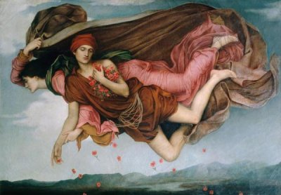 Evelyn de Morgan - Night and Sleep (Detail)