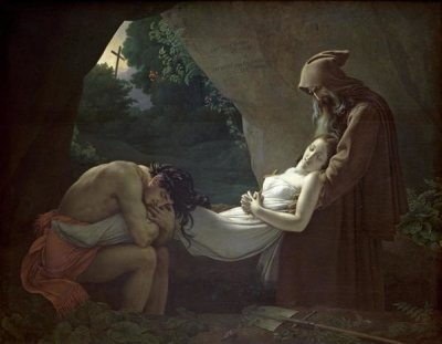 Anne Girodet de Roucy-Trioson - Entombment of Atala