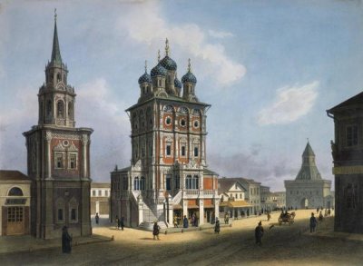 Feodor Dietz - Saint Nicholas Church on Ilynka Street