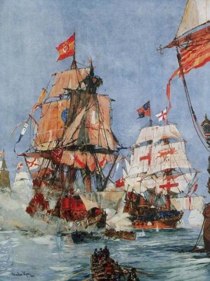 Charles Dixon - Armada Illustration