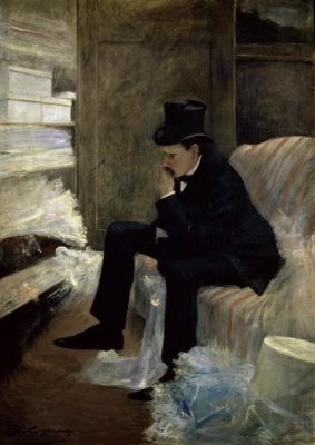 Jean-Louis Forain - The Widower