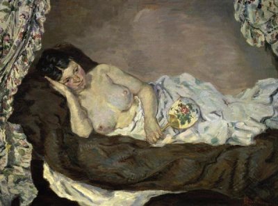 Armand Guillaumin - Reclining Nude