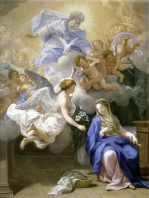 Giovanni Odazzi - The Annunciation