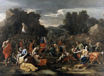 Nicolas Poussin - Manna from Heaven