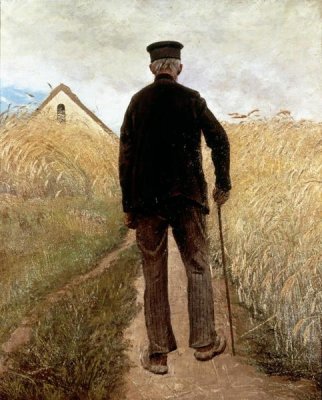 Lauritz Andersen Ring - Old Man Walking
