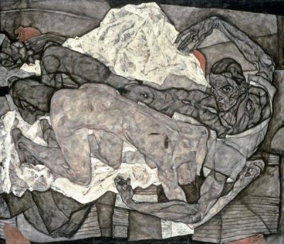 Egon Schiele - Liebespaar (Mann Und Frau I)