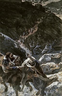 James Tissot - And They All Forsook Him and Fled