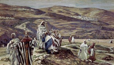 James Tissot - Christ Sending Out the Seventy Disciples Two by Two