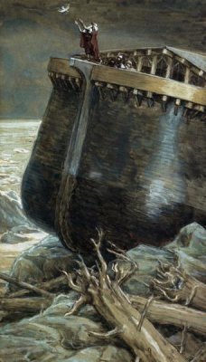 James Tissot - The Dove Returns to Noah