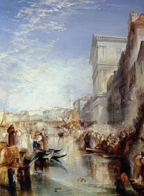 Joseph M.W. Turner - Grand Canal, Venice: Shylock