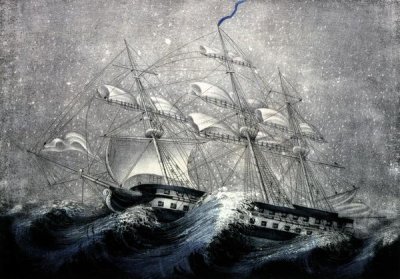 Unknown - A Squall off Cape Horn