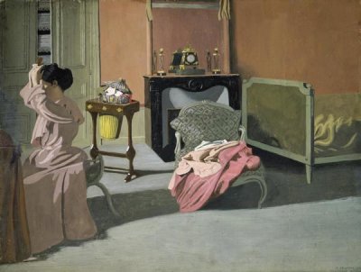 Felix Vallotton - Lady Doing Her Hair