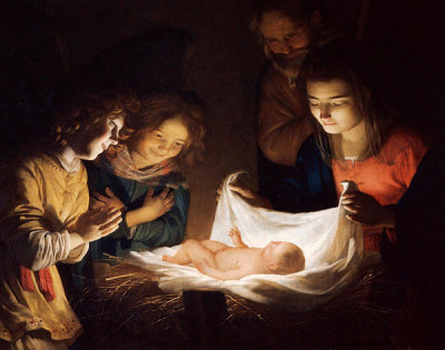 Gerrit Van Honthorst - The Adoration