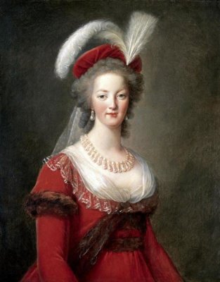 Elisabeth Vigée Le Brun - Portrait of Marie-Antoinette