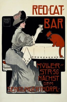 Georges Rogier - Red-Cat-Bar