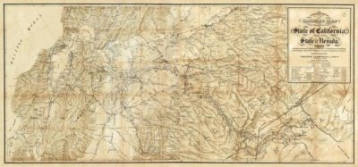 C. Bielawski - The Central Part of the State of California, 1865