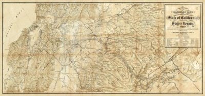 C. Bielawski - The Central Part of the State of California, 1865