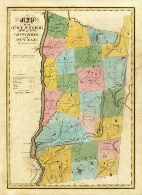 David H. Burr - New York - Dutchess, Putnam counties, 1829