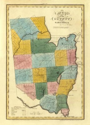 David H. Burr - New York - Saratoga County, 1829
