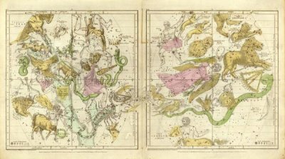 Elijah H. Burritt - The Constellations in April - September, 1835