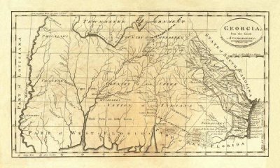 Mathew Carey - State of Georgia, 1795
