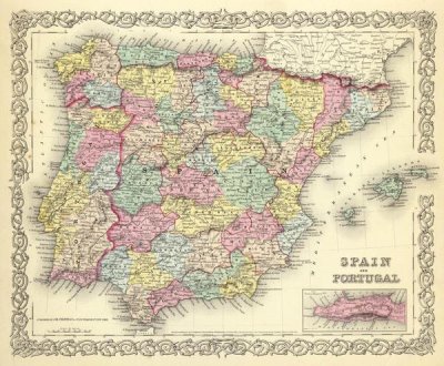 G.W. Colton - Spain and Portugal, 1856