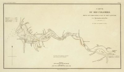 Eugene Duflot de Mofras - Columbia River, Oregon, Washington, 1844