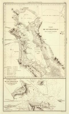Eugene Duflot de Mofras - Port of San Francisco, California, 1844