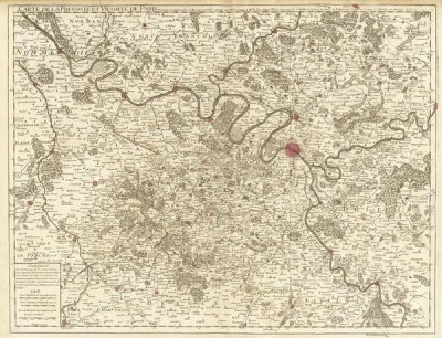 Guillaume de Lisle - Paris, France, 1711