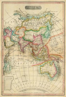 John Melish - Asia, 1820