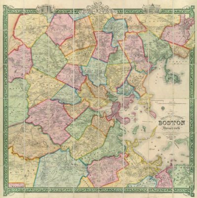 F.G. Sidney - Boston and Vicinity, 1852