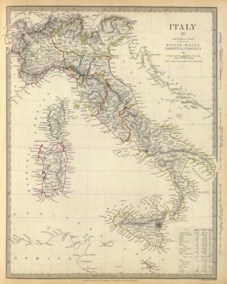 Society for the Diffusion of Useful Knowledge - Italy I, 1840